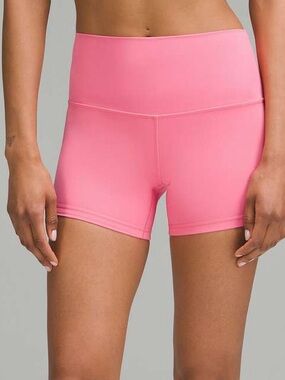 lululemon athletica Pink High-Rise Bike Shorts